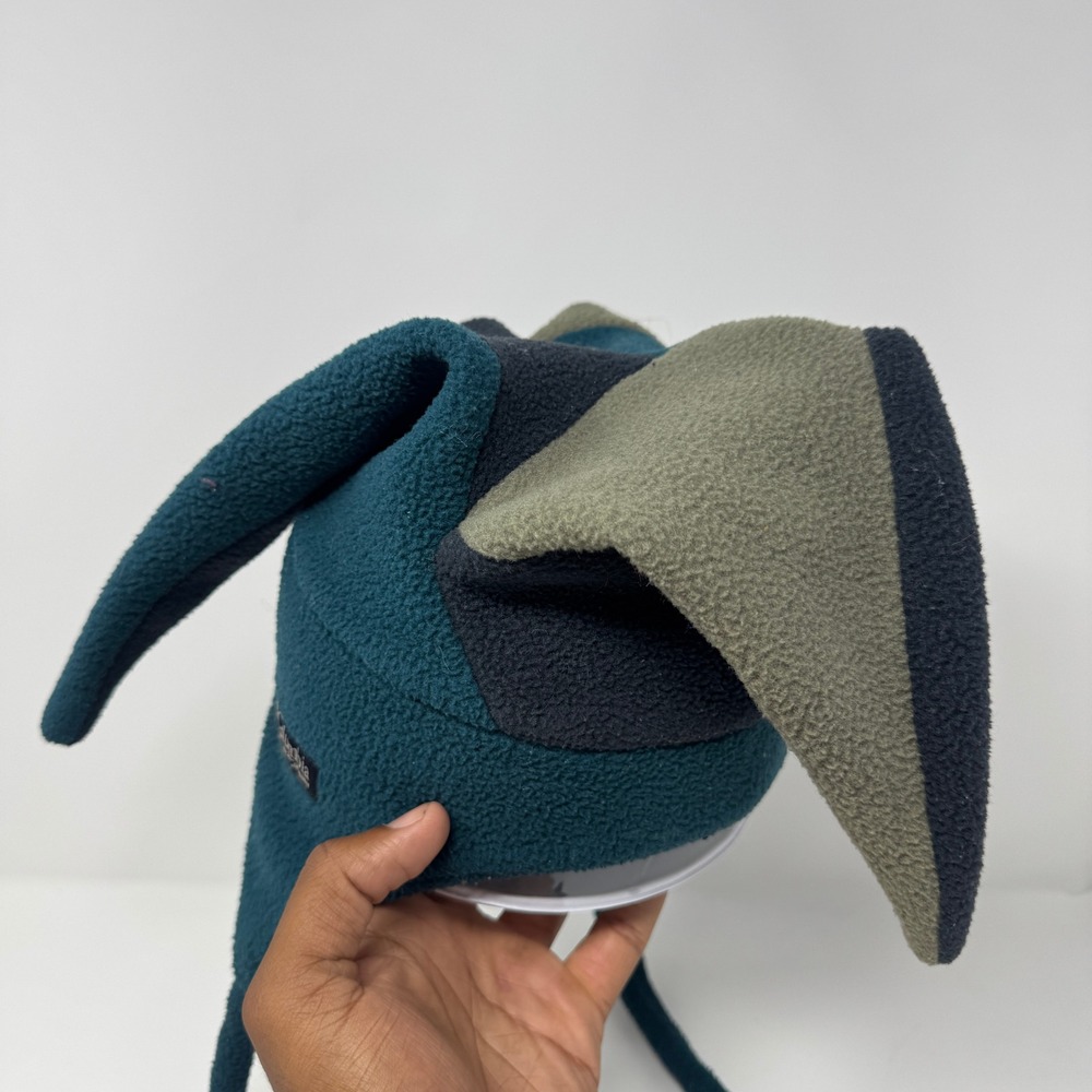 Vintage Columbia Mens Jester Fleece Hat L/XL Teal Green Preowned USA Made
